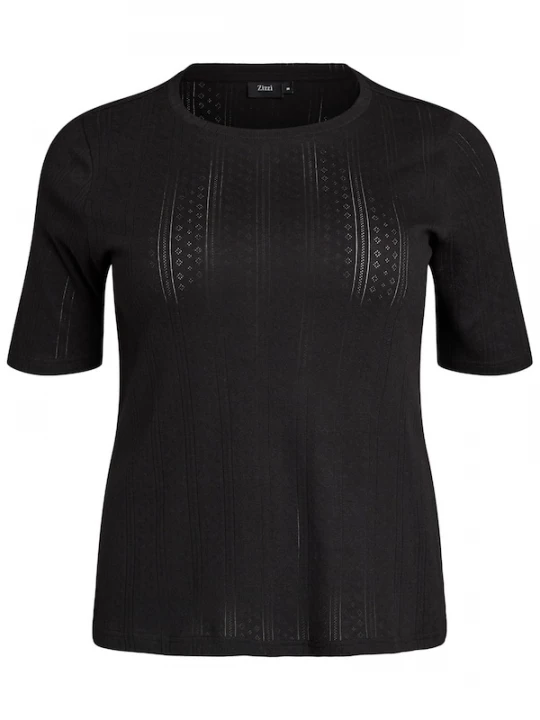Foto van product Zizzi Shirt 'Mmia' zwart