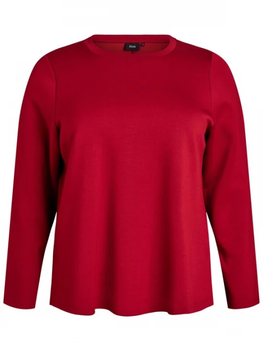 Foto van product Zizzi Shirt 'Mona' rood