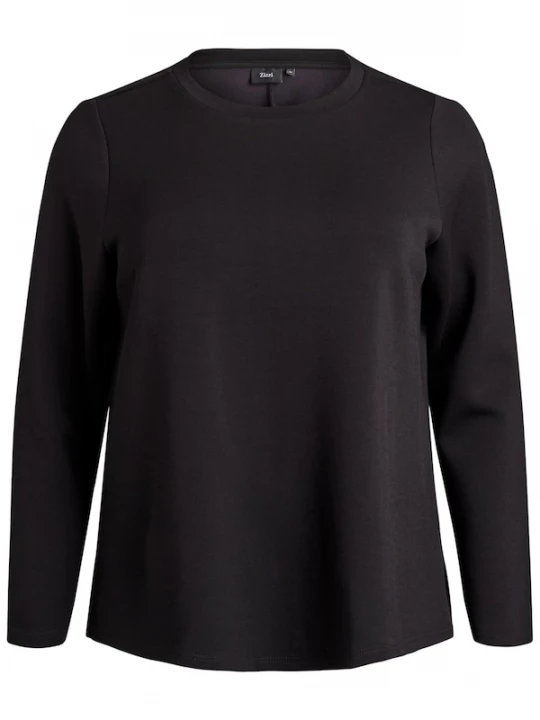 Foto van product Zizzi Shirt 'Mona' zwart
