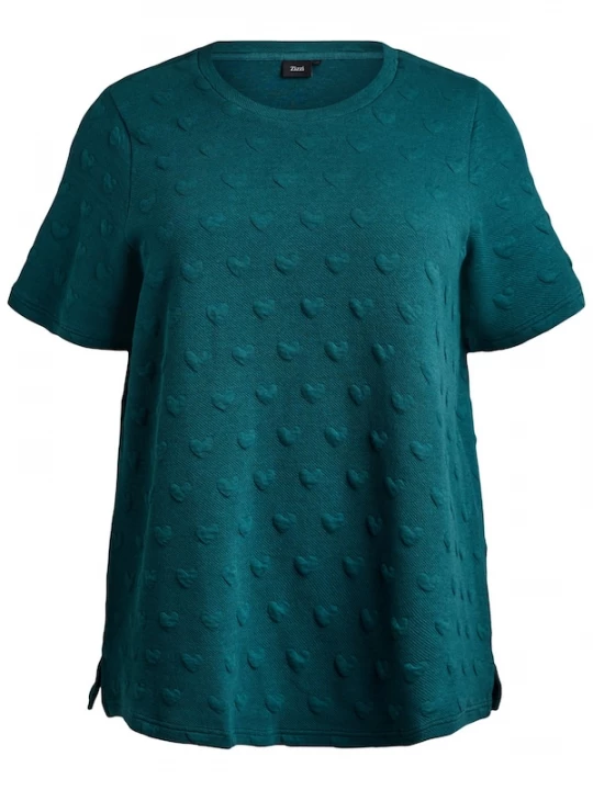 Foto van product Zizzi Shirt 'Mthyra' petrol