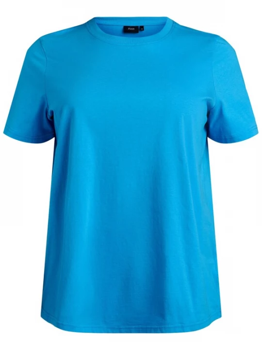 Foto van product Zizzi Shirt 'Vcharlin' neonblauw
