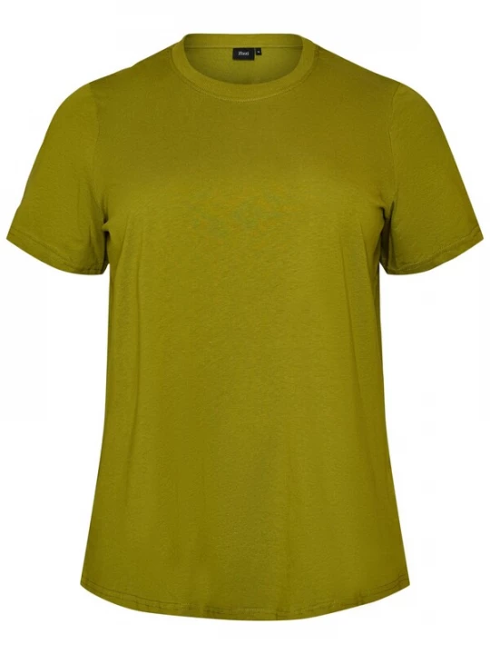 Foto van product Zizzi Shirt 'Vcharlin' olijfgroen