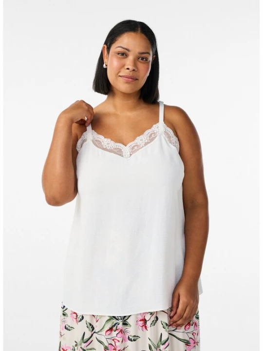 Foto van product Zizzi Top 'Flkikka' offwhite