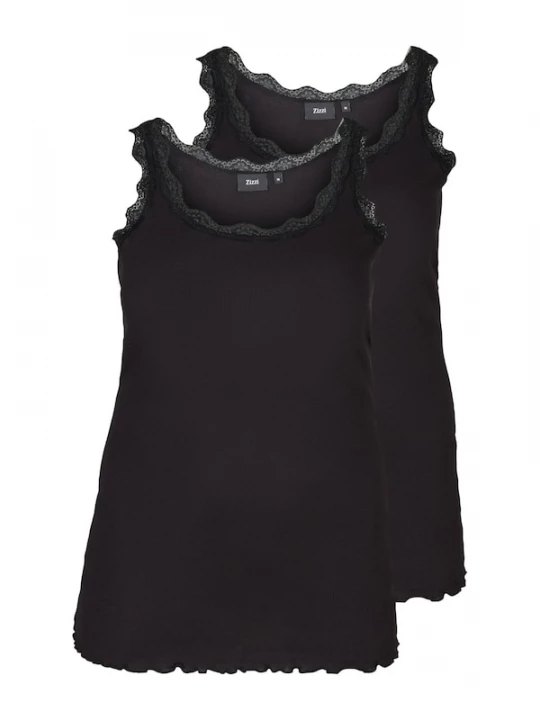 Foto van product Zizzi Top 'Liv' zwart