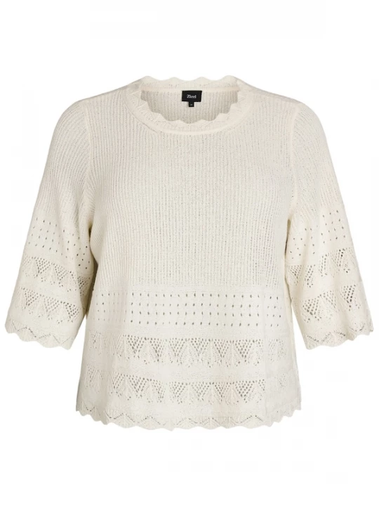 Foto van product Zizzi Trui 'MFREYA' offwhite