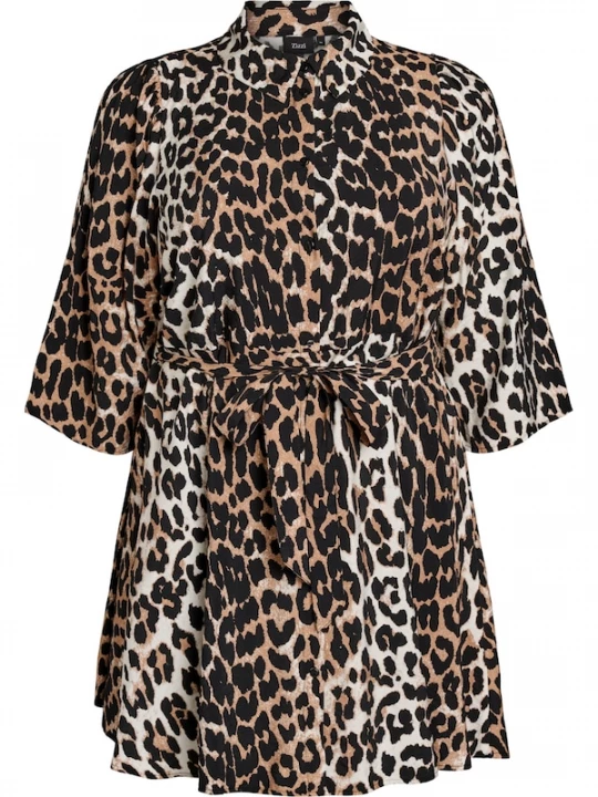 Foto van product Zizzi Tuniek 'Vkam' bruin / donkerbruin / zwart