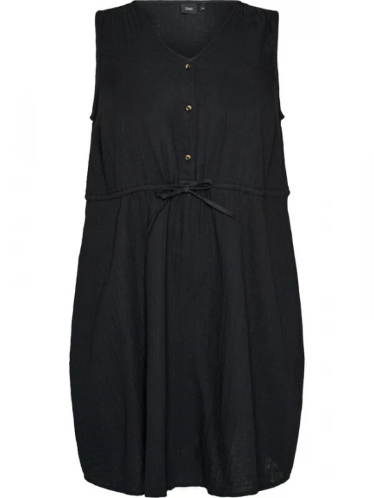 Foto van product Zizzi Zomerjurk 'Vvivu' zwart