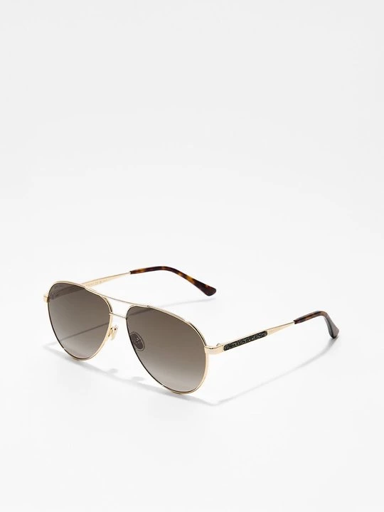 Foto van product Zonnebril Jimmy Choo goudkleurig