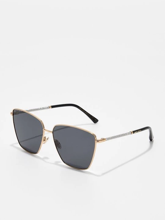 Foto van product Zonnebril Jimmy Choo goudkleurig
