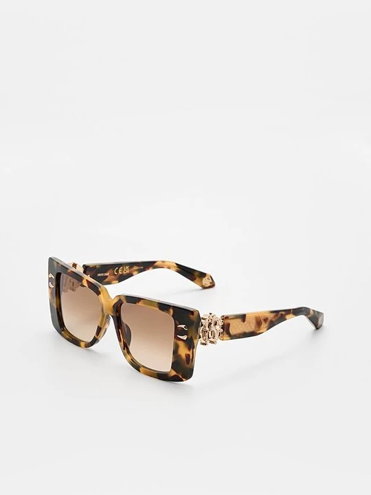 Foto van product Zonnebril Roberto Cavalli gemêleerd bruin