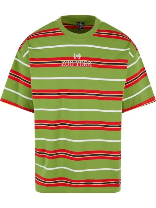 Foto van product ZOO YORK Shirt lichtblauw / grasgroen / rood / wit