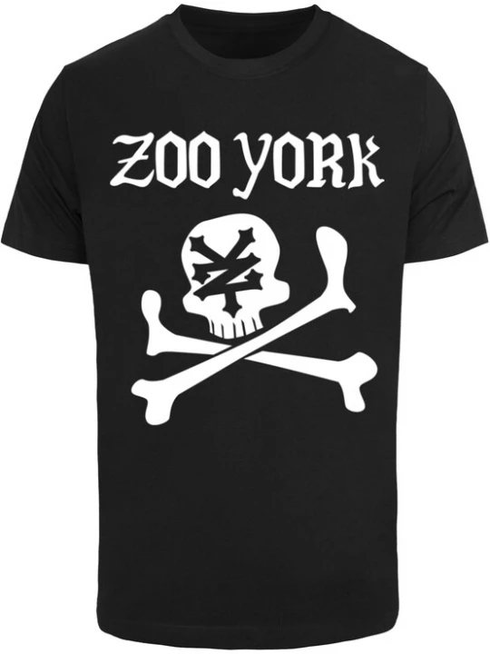 Foto van product ZOO YORK Shirt 'Zoo York Skull' zwart / wit