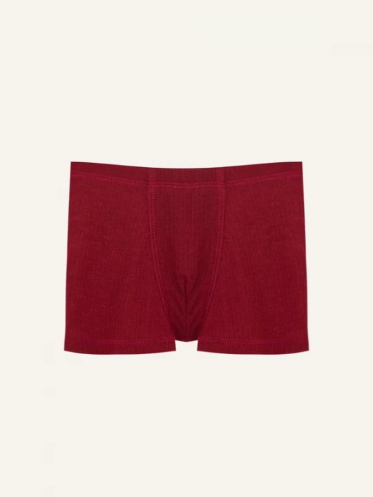 Foto van product ZUBEK Onderbroek ''Wool'' bloedrood