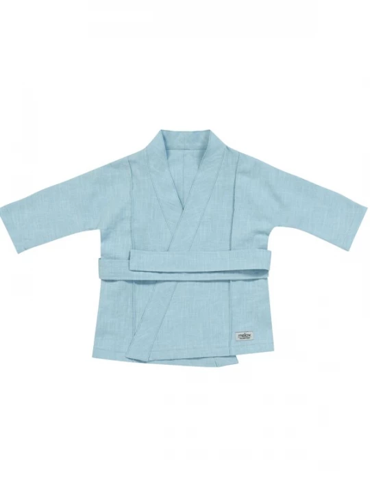 Foto van product ZUBEK Shirt ''Kimono Ramie'' lichtblauw