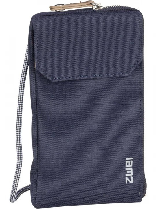 Foto van product ZWEI Schoudertas ' Olli ' donkerblauw / wit