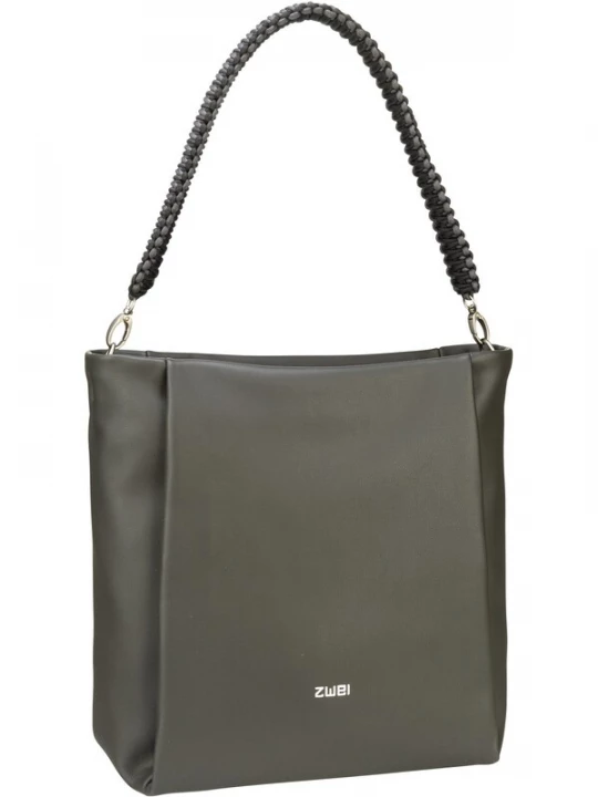Foto van product ZWEI Schoudertas 'Yuna' antraciet / wit