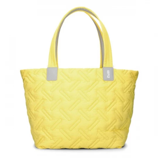 Foto van product ZWEI Shopper 'Cleo' geel / grijs