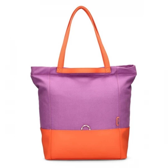 Foto van product ZWEI Shopper 'Fiorelli' lila / oranje
