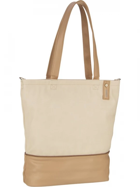 Foto van product ZWEI Shopper 'Jana' taupe / lichtbeige