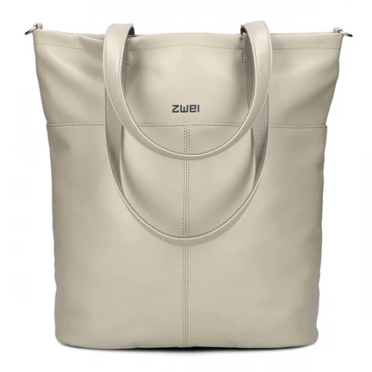 Foto van product ZWEI Shopper 'Mademoiselle' rookgrijs