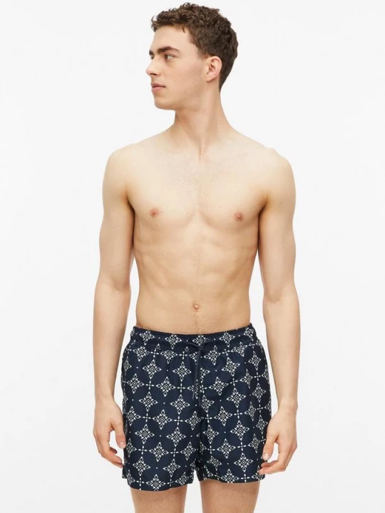 Foto van product Zwemshort met print s.Oliver blauw
