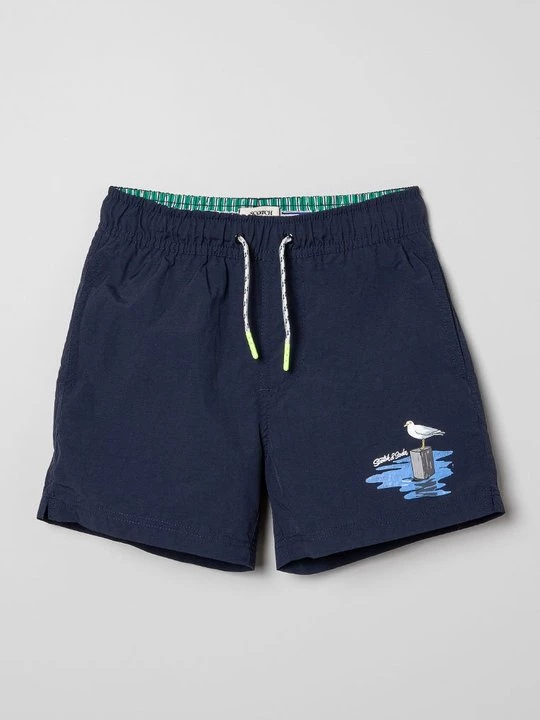 Foto van product Zwemshorts Scotch & Soda donkerblauw