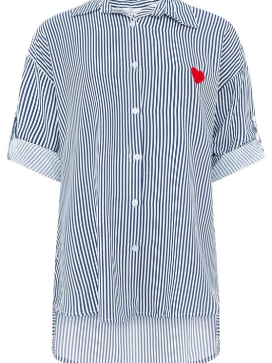 Foto van product Zwillingsherz Blouse blauw