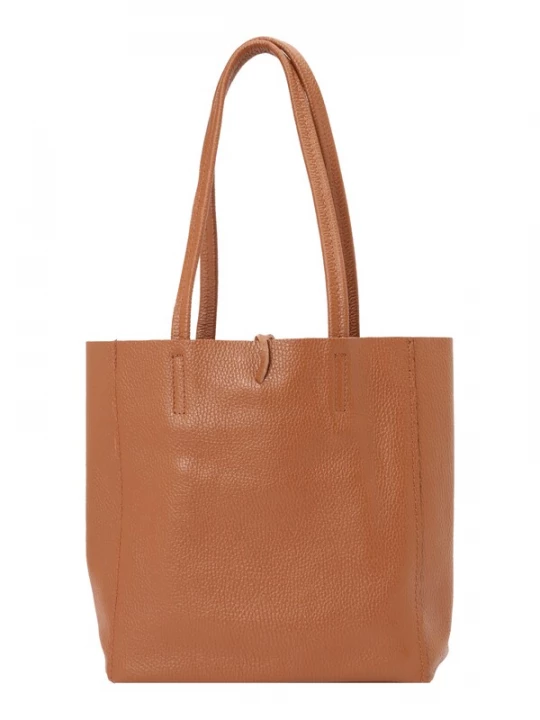 Foto van product Zwillingsherz Shopper cognac