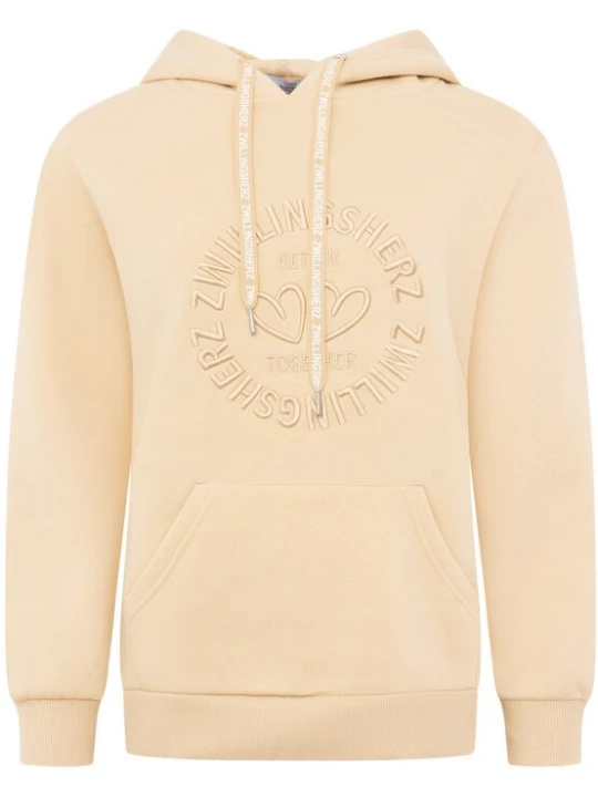 Foto van product Zwillingsherz Sweatshirt beige
