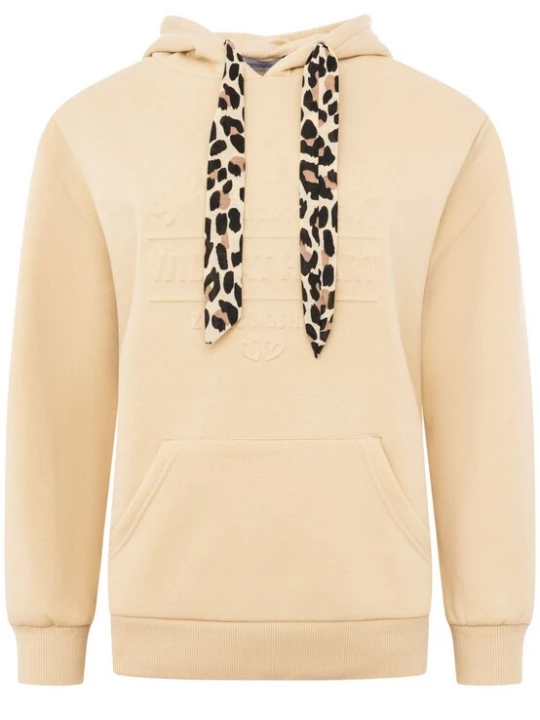 Foto van product Zwillingsherz Sweatshirt 'STRONG SOUL' beige
