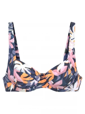 Foto van product LASCANA ACTIVE Sportbikinitop navy / oranje / lichtroze / wit