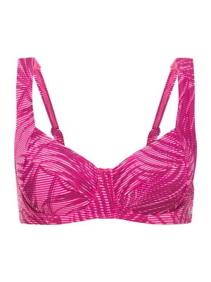 Foto van product LASCANA ACTIVE Sportbikinitop pink / bordeaux / wit
