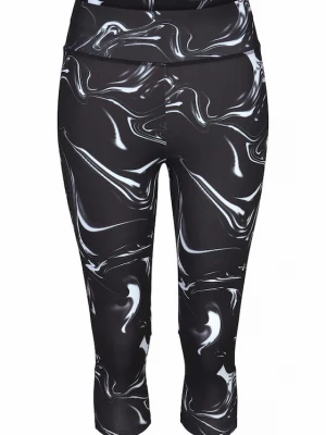 Foto van product LASCANA ACTIVE Sportbroek zwart / wit