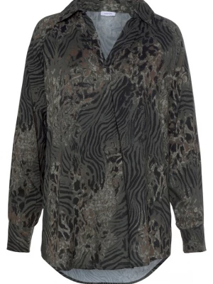 Foto van product LASCANA Blouse beige / grijs / zwart