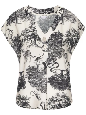 Foto van product LASCANA Blouse crème / zwart