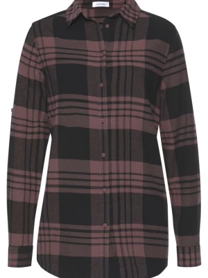 Foto van product LASCANA Blouse mauve / zwart