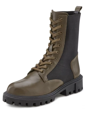 Foto van product LASCANA Boots olijfgroen / zwart