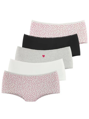 Foto van product LASCANA Broekje grijs gemêleerd / rood / zwart / wit