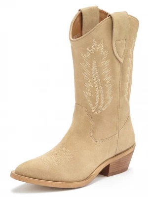 Foto van product LASCANA Cowboylaarzen beige / offwhite
