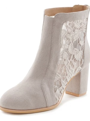 Foto van product LASCANA Enkellaarsjes taupe