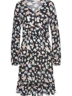 Foto van product LASCANA Jurk beige / grijs / gemengde kleuren