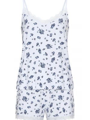 Foto van product LASCANA Korte pyjama marine / pastelblauw / wit