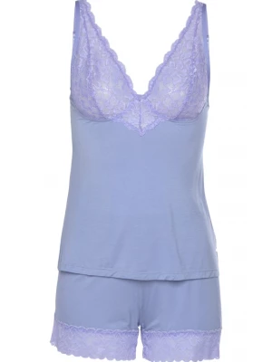 Foto van product LASCANA Korte pyjama 'Summer Lace' lila