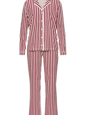 Foto van product LASCANA Pyjama rood / wijnrood / wit
