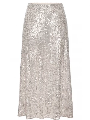 Foto van product LASCANA Rok champagne / zilver