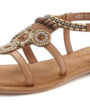 Foto van product LASCANA Sandalen met riem camel