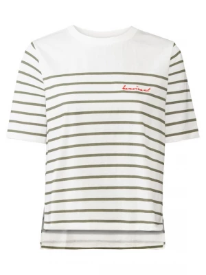 Foto van product LASCANA Shirt olijfgroen / neonrood / wit