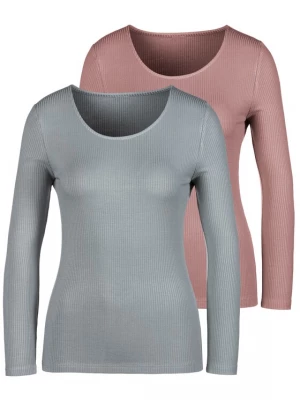 Foto van product LASCANA Shirt rookgrijs / rosé