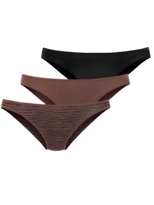 Foto van product LASCANA Slip chocoladebruin / zwart