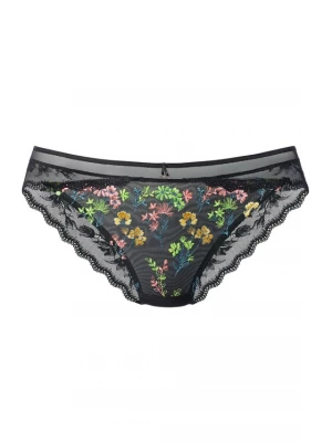 Foto van product LASCANA Slip donkergeel / lichtgroen / oudroze / zwart